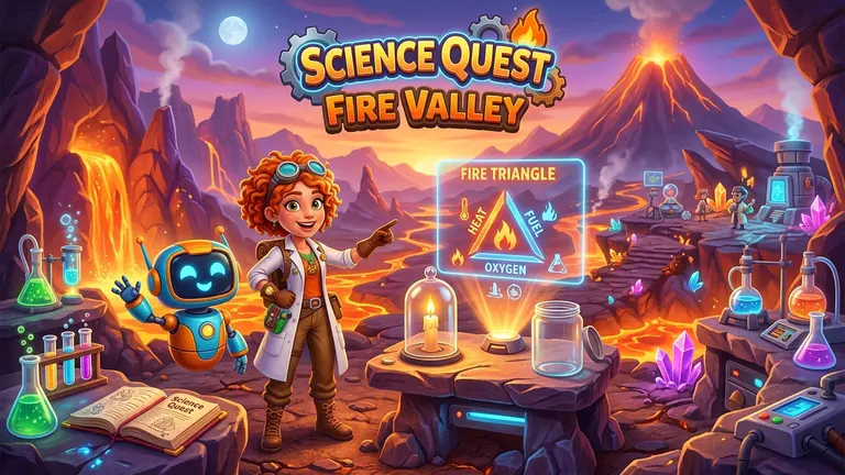 Science Quest: Fire Valley