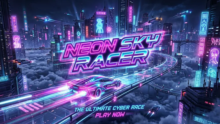 Neon Sky Racer