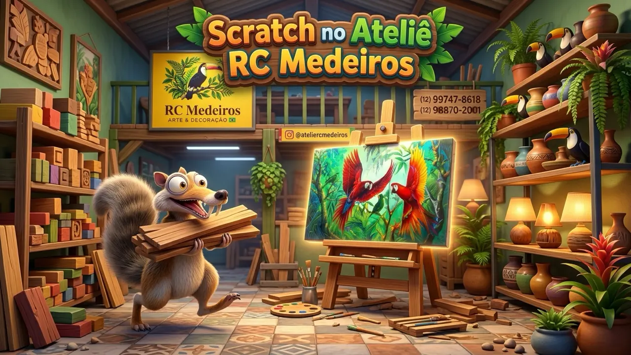 Scratch at the RC Medeiros Studio gameplay