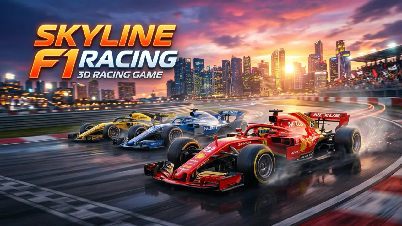 Skyline F1 Racing gameplay