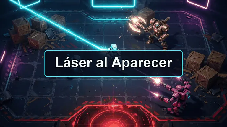 Láser al Aparecer