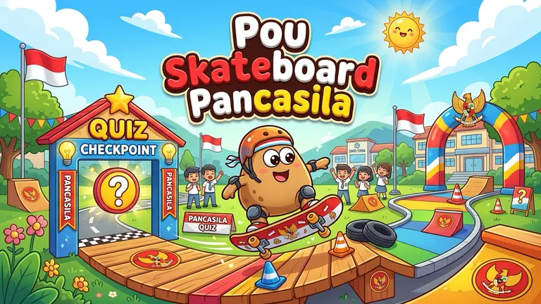 Pou Skateboard Pancasila