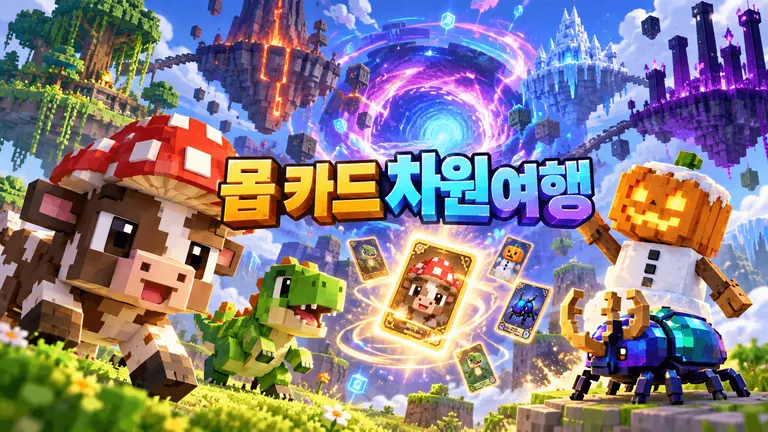 몹 카드 차원여행