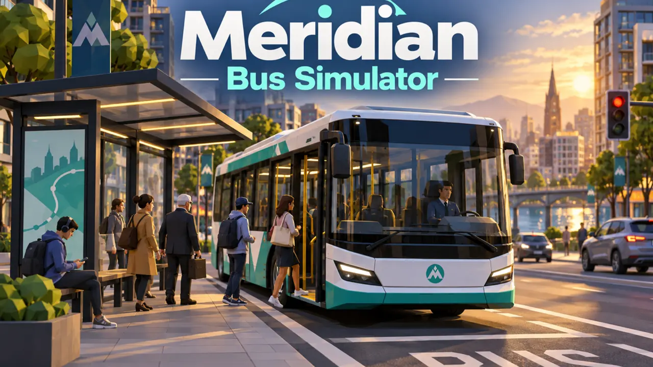 Meridian Bus Simulator gameplay