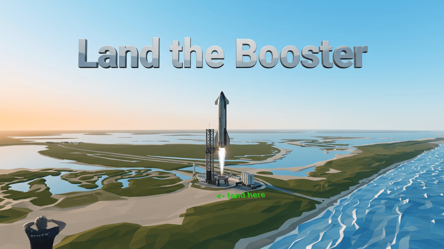 Land the Booster hero