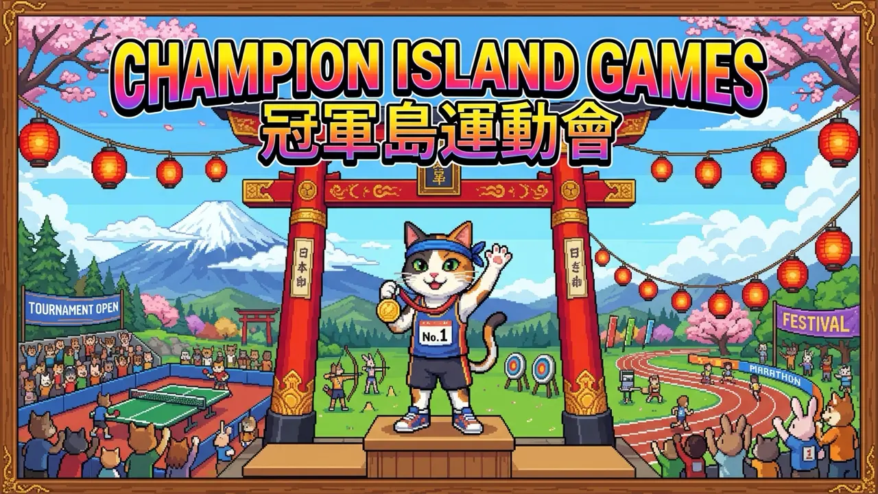 冠軍島運動會 Champion Island Games gameplay