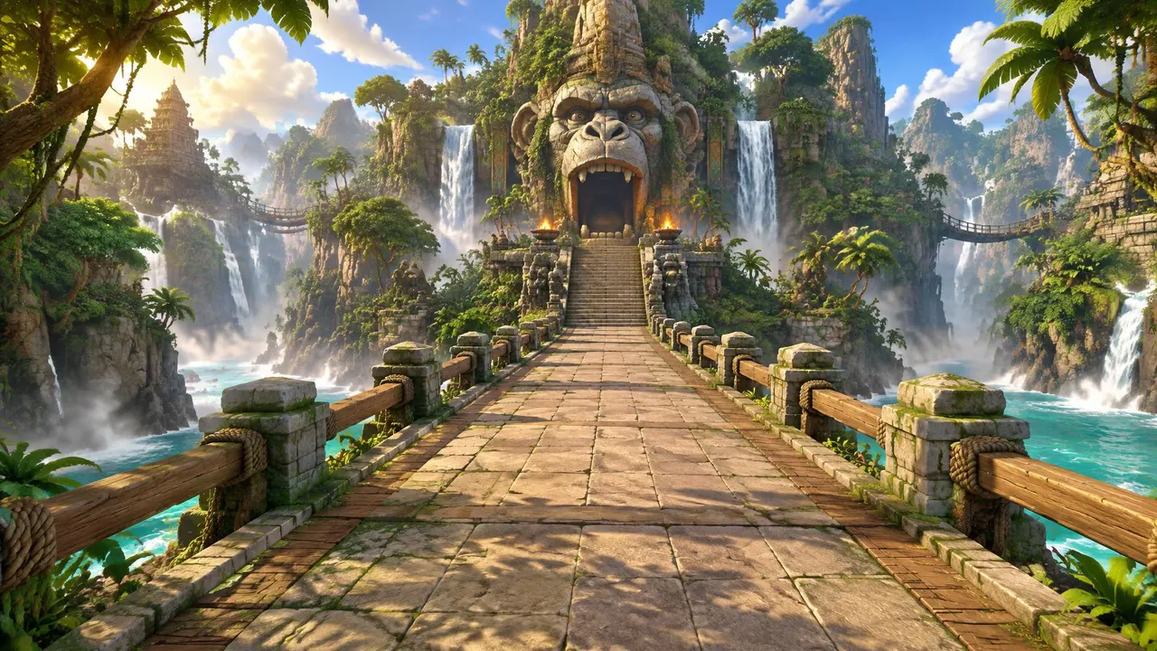 Monkey Chief Run gameplay