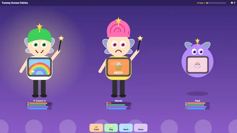 Tummy Screen Fairies