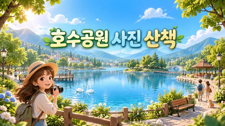 호수공원 사진 산책