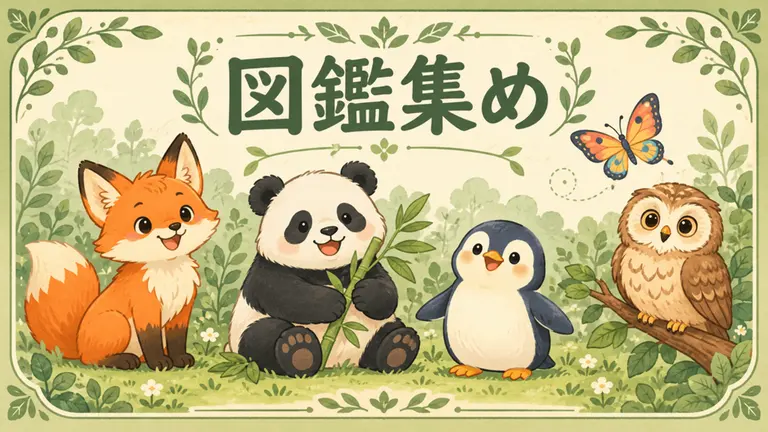図鑑集め