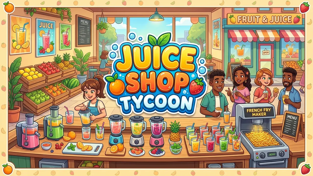 Juice Shop Tycoon gameplay