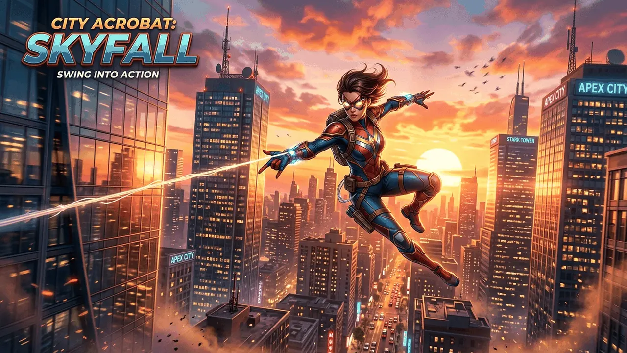 Web Swing City gameplay