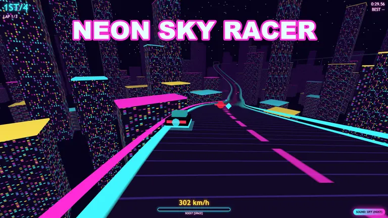 Neon Sky Racer