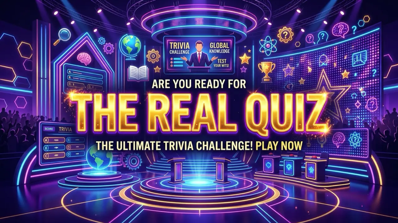 The Real Quiz gameplay
