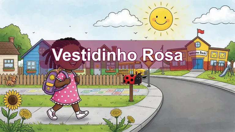 Vestidinho Rosa