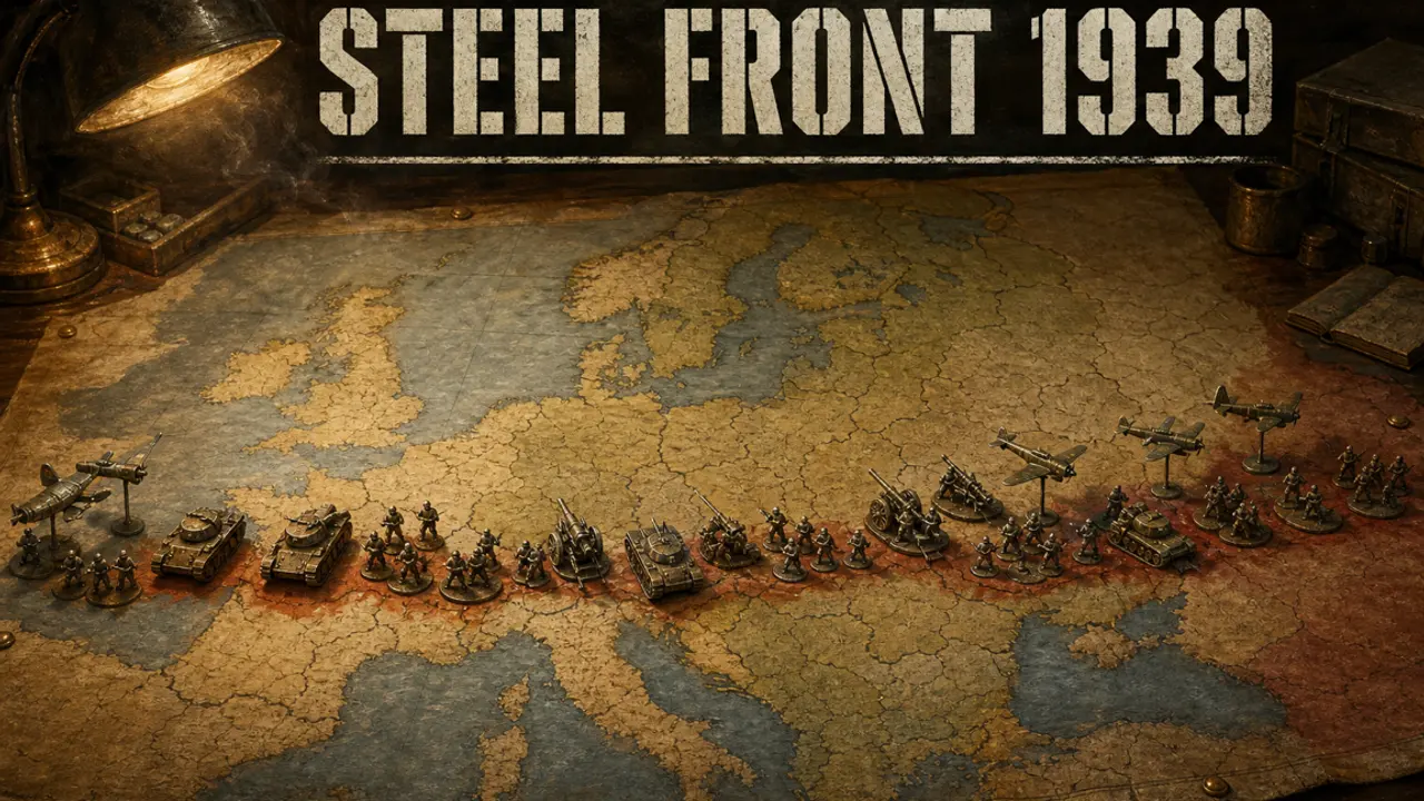 Steel Front 1939 gameplay