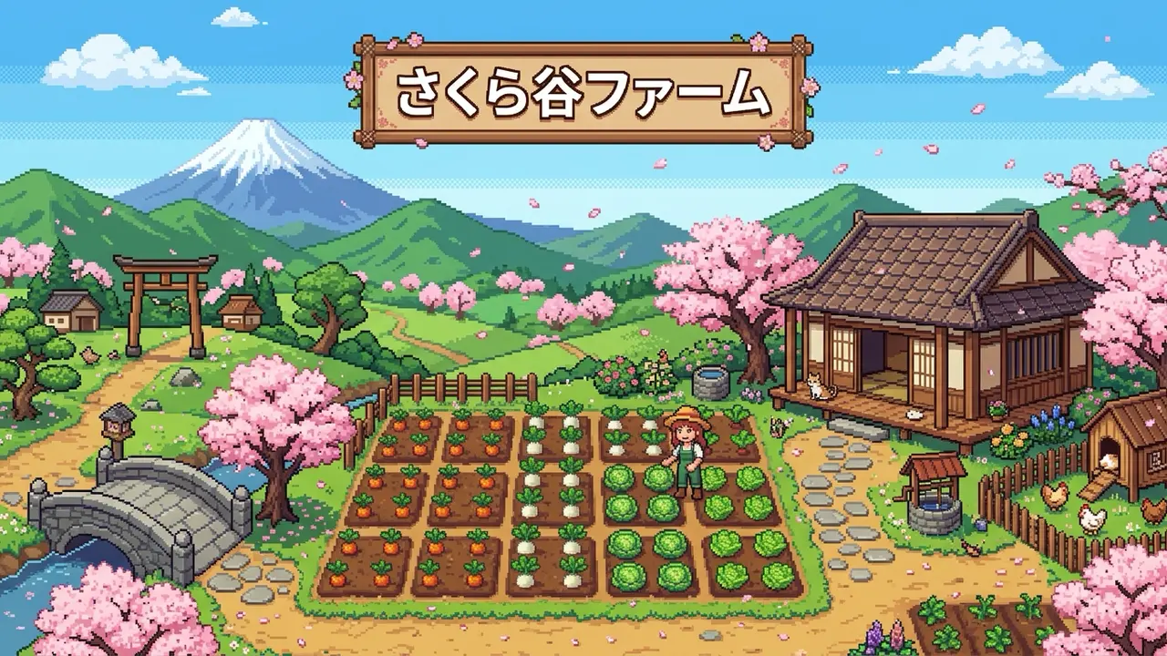 Sakura Valley Farm gameplay
