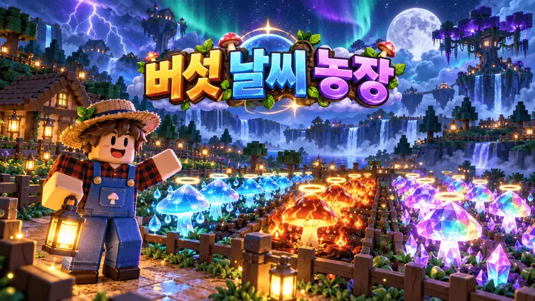 버섯 날씨 농장
