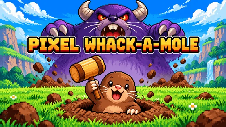 Pixel Whack-a-Mole